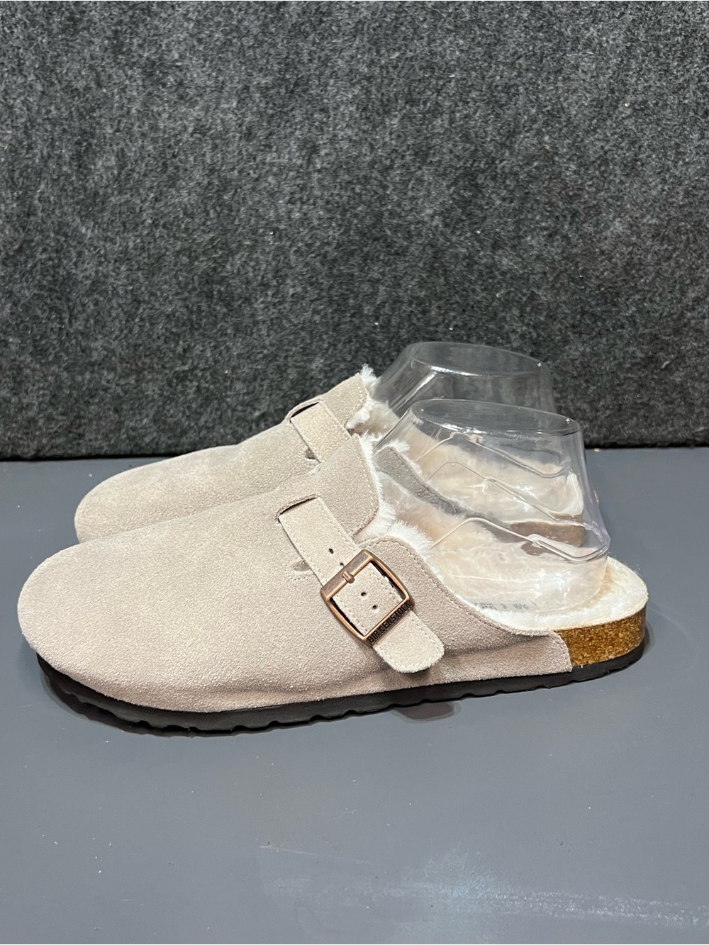 Birkenstock Boston Shearling-Lined suede clogs Women’s Size 40 (9-9.5) - Picture 7 of 13